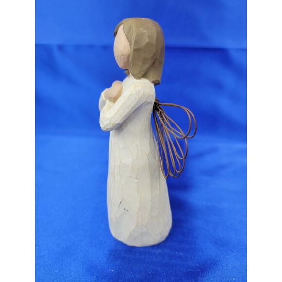 Willow Tree "Sign for Love" free standing 5" Arms Crossed Angel Wings (2003) - Picture 2 of 6